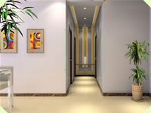 愛美家刮墻粉實景效果