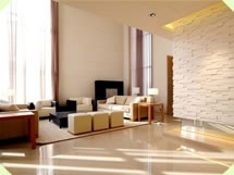 愛美家刮墻粉樣板房實(shí)景